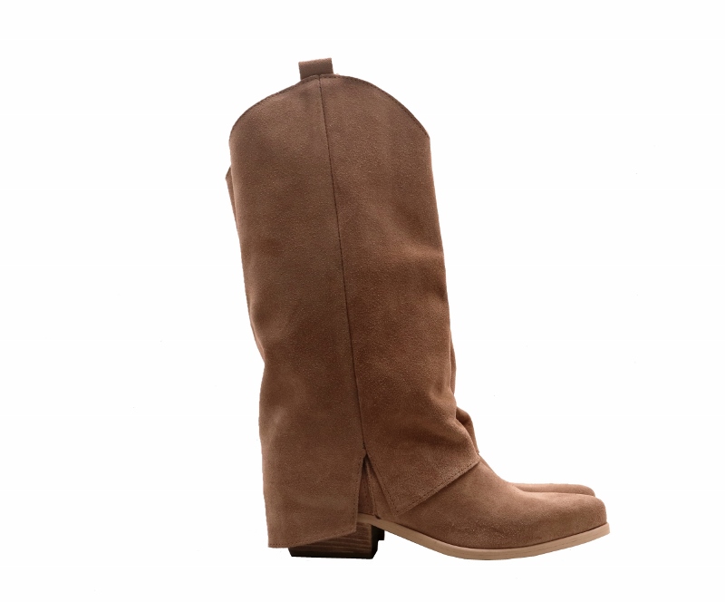 Suede women's boots